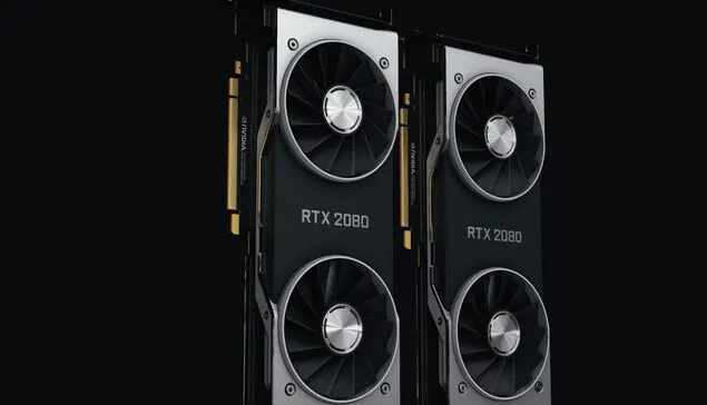Dwie karty graficzne NVIDIA RTX 2080 — Laptop zawiesza się tylko pod dużym obciążeniem