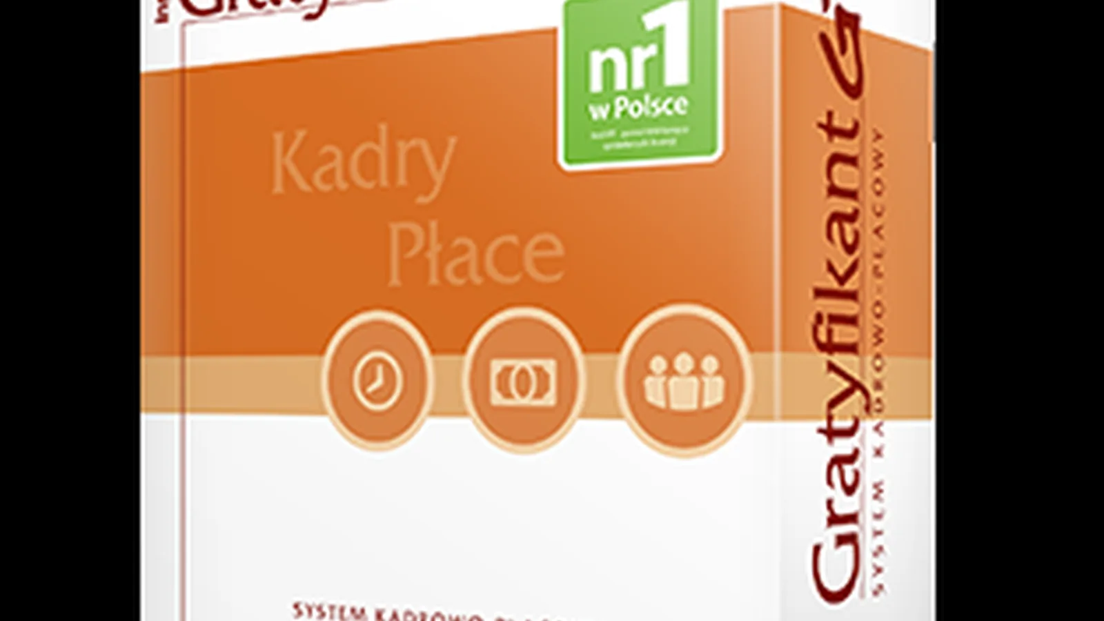 Pudełko programu InsERT Gratyfikant GT - system kadrowo-płacowy