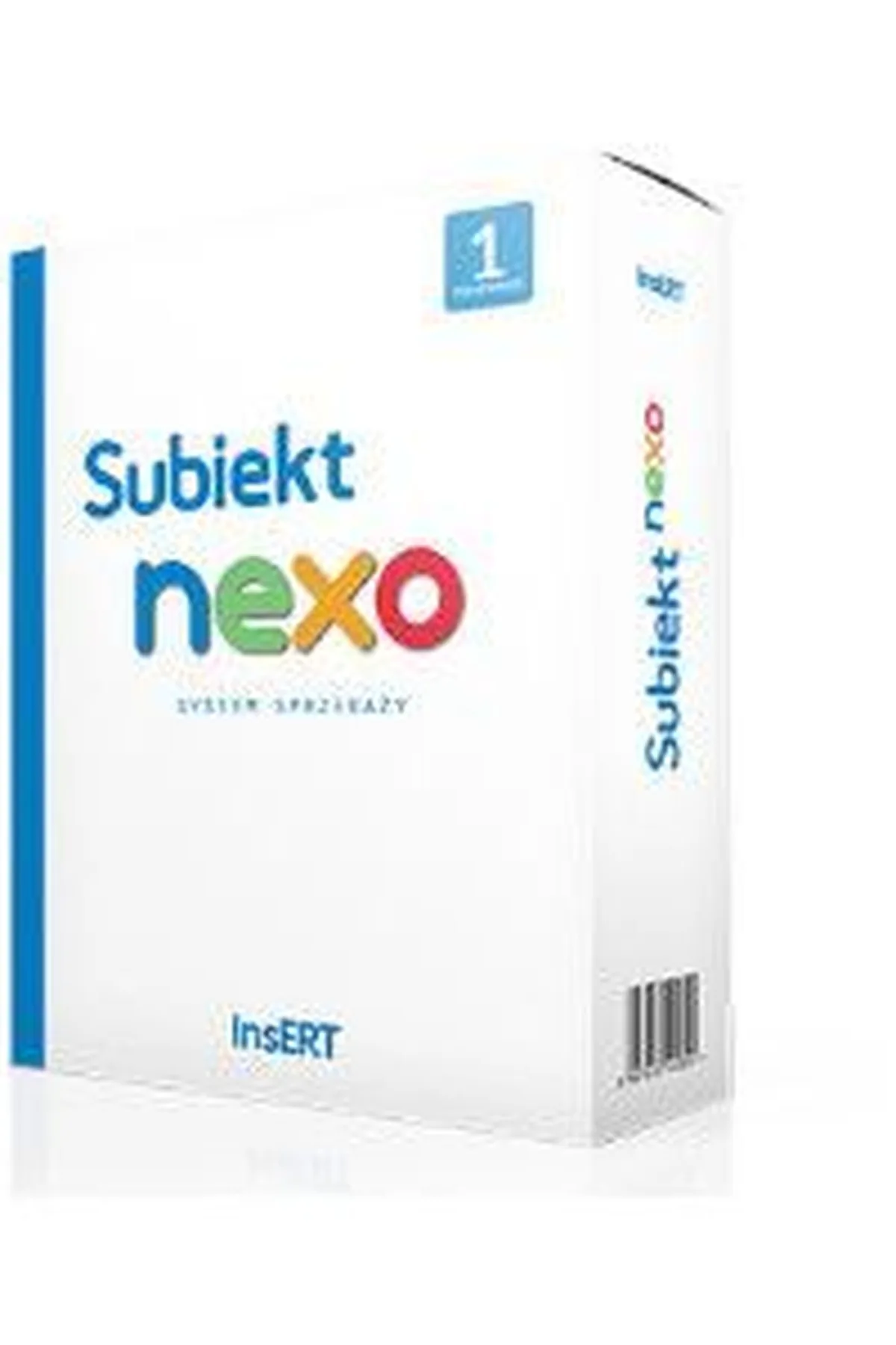 Pudełko programu sprzedażowo-magazynowego Subiekt nexo