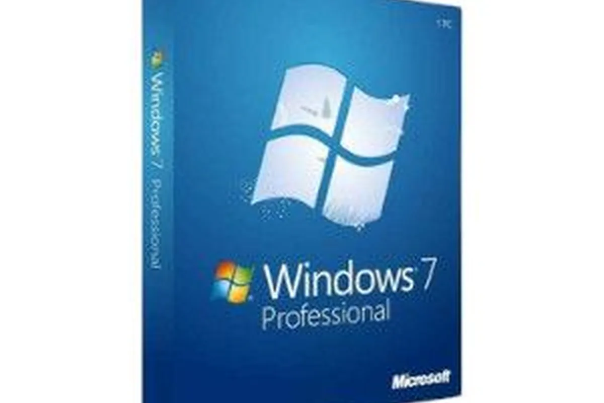 Pudełko systemu Microsoft Windows 7 Professional