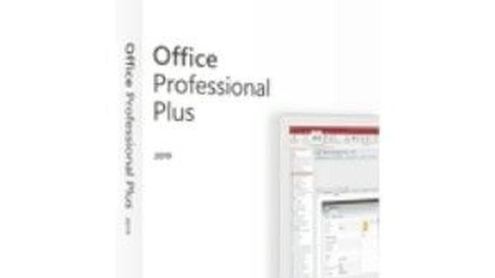 Pudełko programu Microsoft Office 2019 Professional Plus