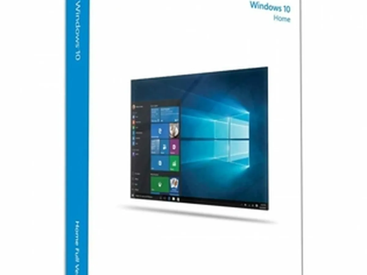 Pudełko systemu operacyjnego Microsoft Windows 10 Home