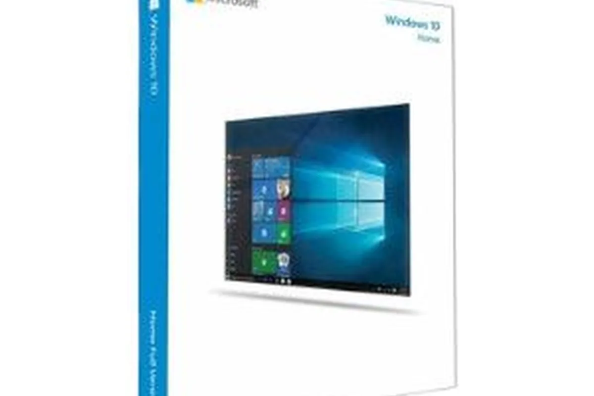 Pudełko systemu Microsoft Windows 10 Home