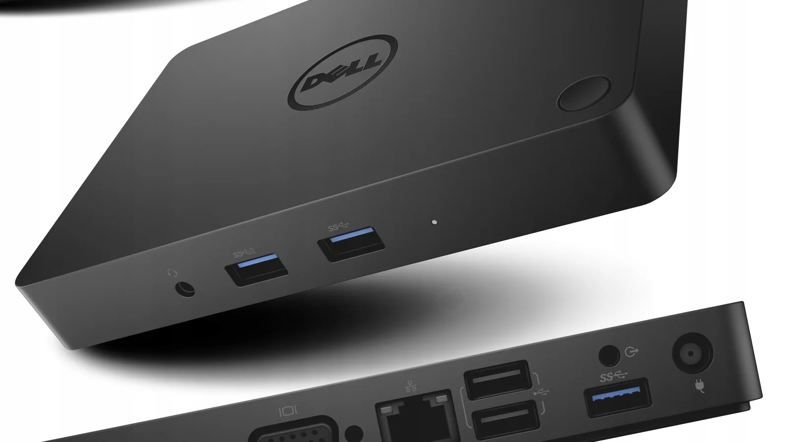 Stacja dokująca Dell z kablem USB-C i portami z tyłu