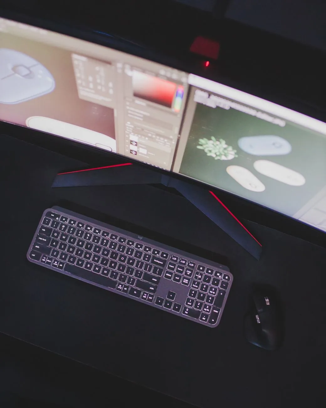 zakrzywiony monitor dla graczy z klawiaturą i myszką — Dlaczego nie bierzemy MSI G27CQ4 do naprawy