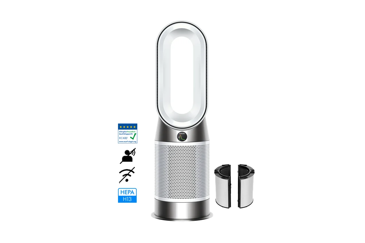 oczyszczacz powietrza Dyson Purifier Hot+Cool — Dyson Purifier Hot+Cool — czego przy tym sprzęcie nie zrobimy
