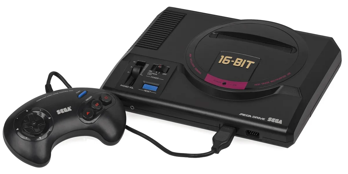 zestaw konsoli Sega Mega Drive — SEGA Mega Drive Mini — czego przy tym sprzęcie nie zrobimy