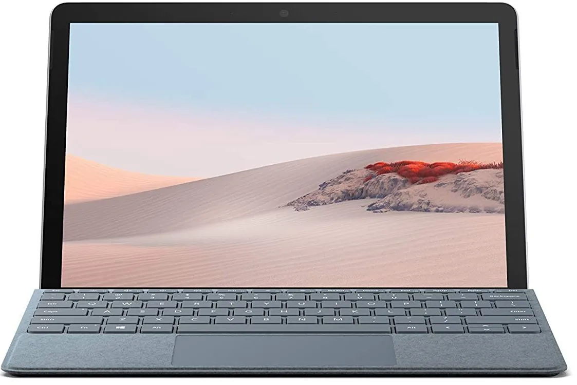 Zdjęcie produktowe komputera Surface Go 2 — Surface Go 2 a zakres naszego serwisu — czym zajmujemy się zamiast
