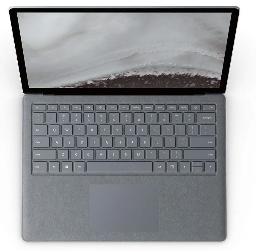 Zdjęcie produktowe komputera Surface Laptop — Surface Laptop a zakres naszego serwisu — czym zajmujemy się zamiast