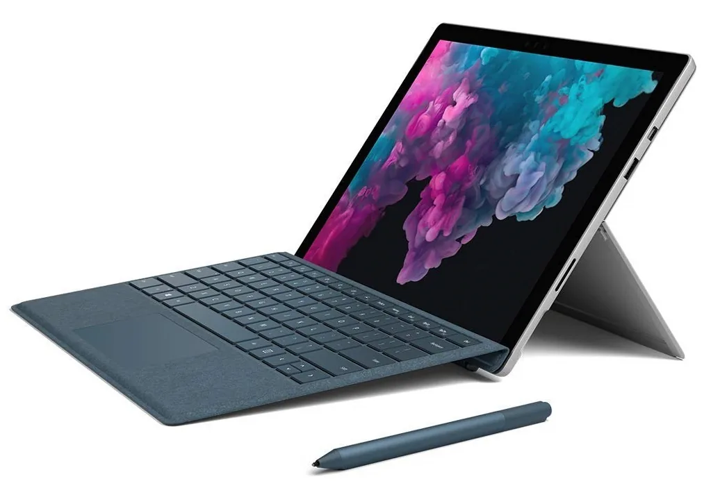Zdjęcie produktowe komputera Surface Pro 6 — Surface Pro 6 a zakres naszego serwisu — czym zajmujemy się zamiast