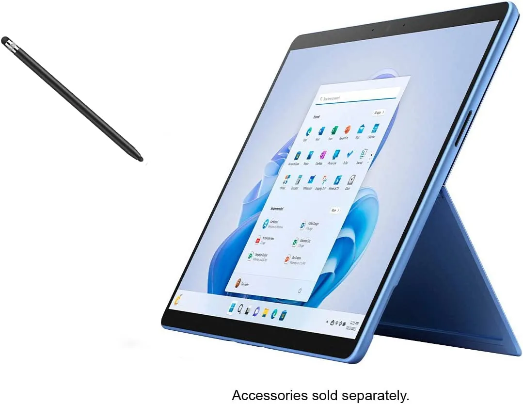Zdjęcie produktowe komputera Surface Pro 9 — Surface Pro 9 5G a zakres naszego serwisu — czym zajmujemy się zamiast