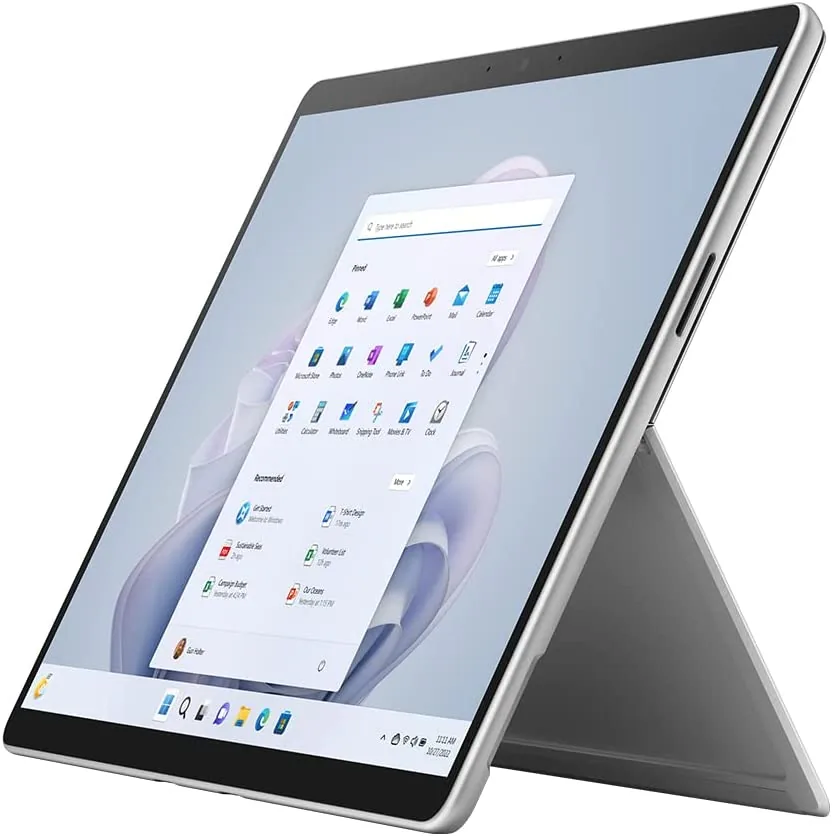 Zdjęcie produktowe komputera Surface Pro 9 — Surface Pro 9 poza naszym warsztatem — gdzie szukać pomocy