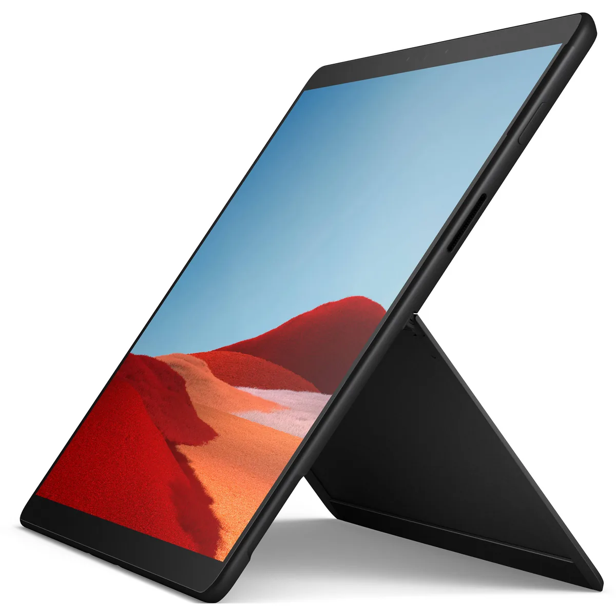 Zdjęcie produktowe komputera Surface Pro X — Surface Pro X poza naszym warsztatem — gdzie szukać pomocy