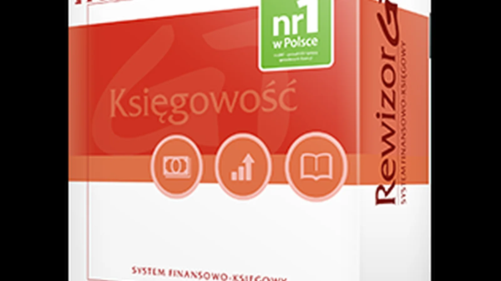 Pudełko programu InsERT Rewizor GT - system finansowo-księgowy