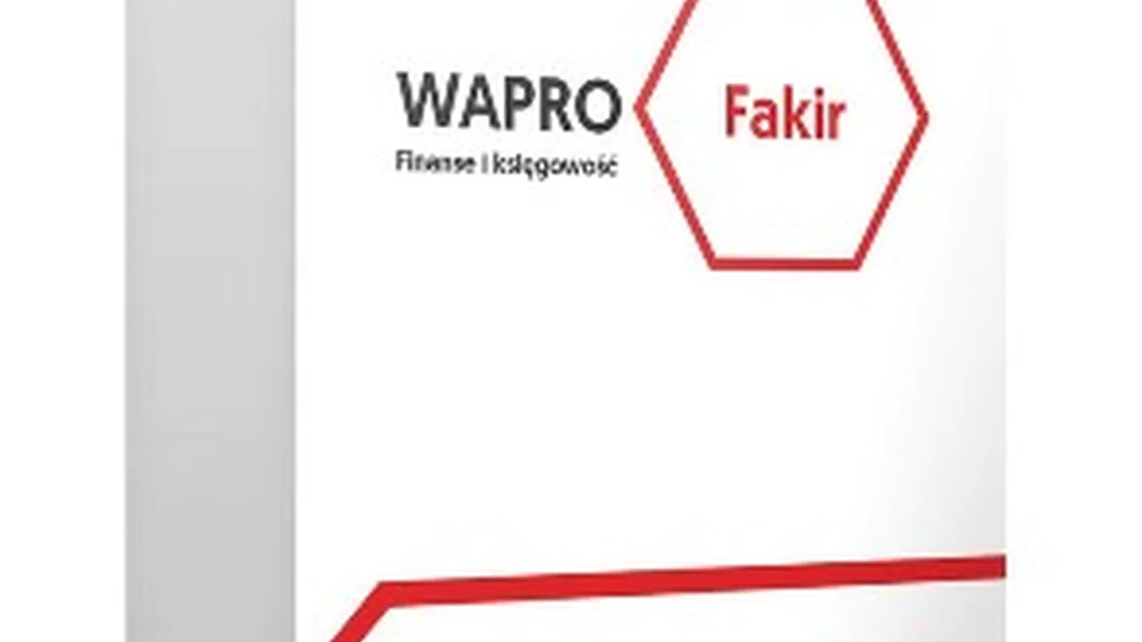 Pudełko programu WAPRO Fakir - finanse i księgowość