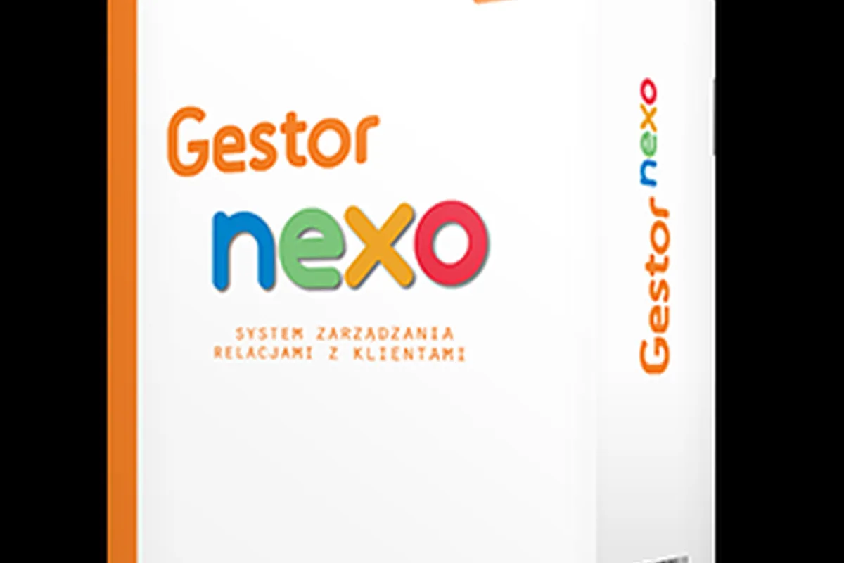 Pudełko programu InsERT Gestor nexo do zarządzania relacjami z klientami